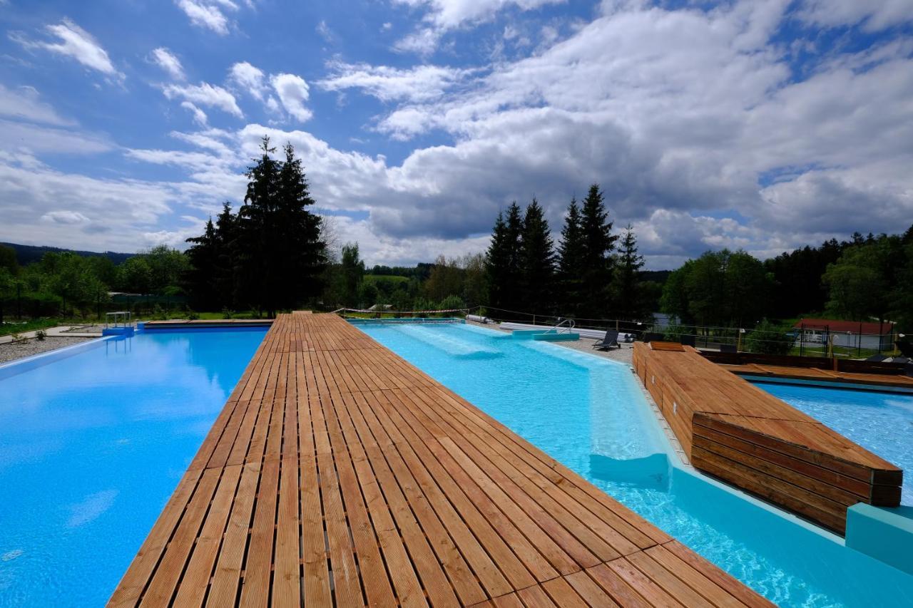 Lipno-Frymburk Wellnes Apt D 103 Exteriör bild